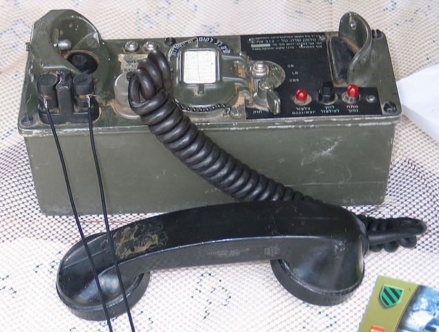 Field telephone WW2